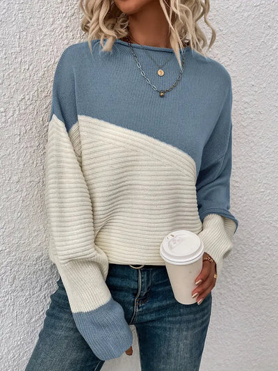 Florence - Stylish Ribbed Sweater