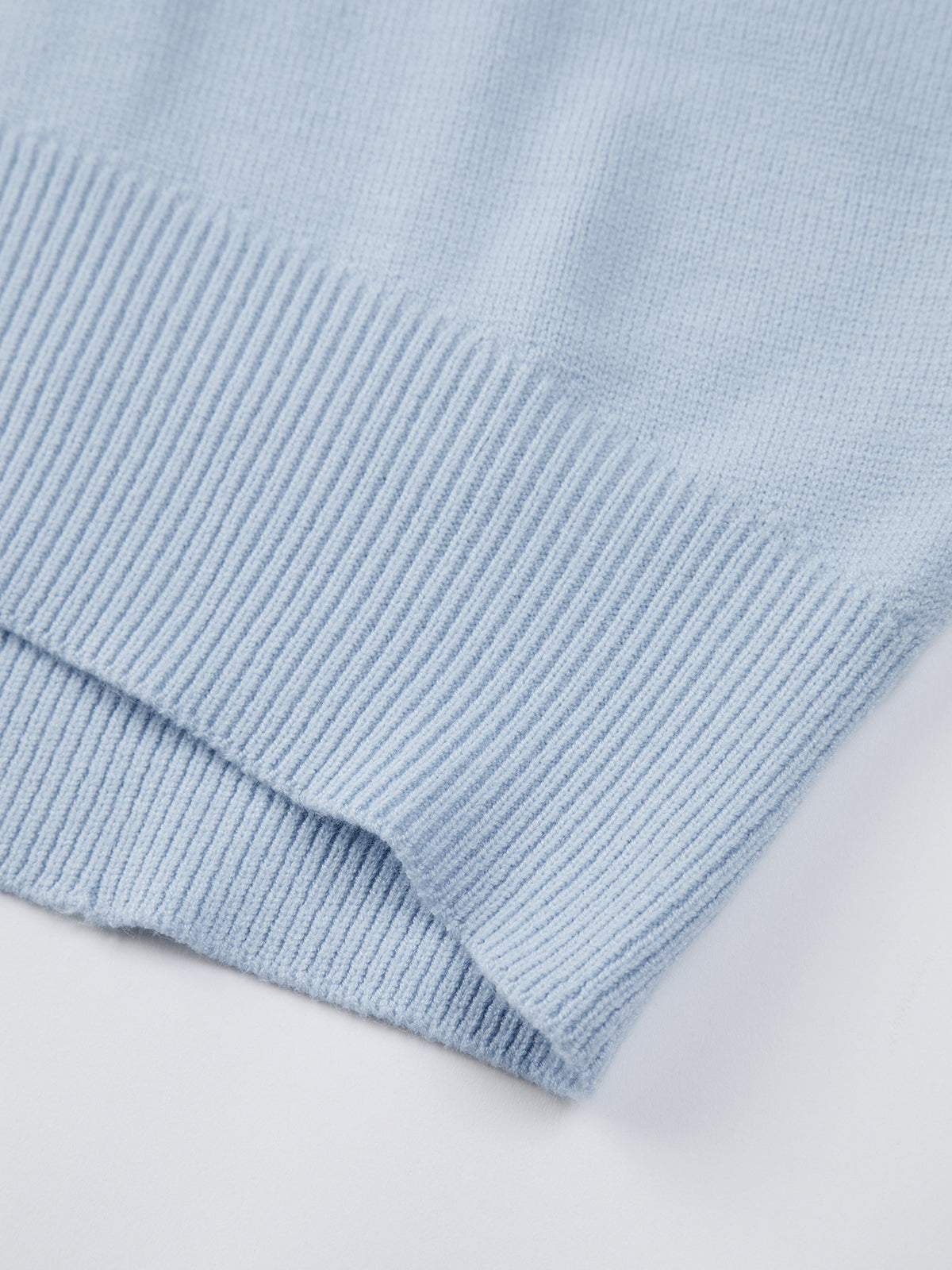 Elia - Oversized Crewneck Knit Sweater