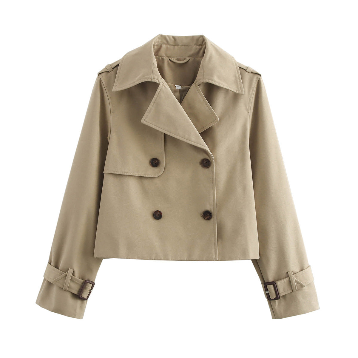 Valeria Cropped Trench Coat