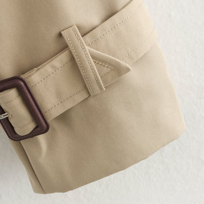 Valeria Cropped Trench Coat