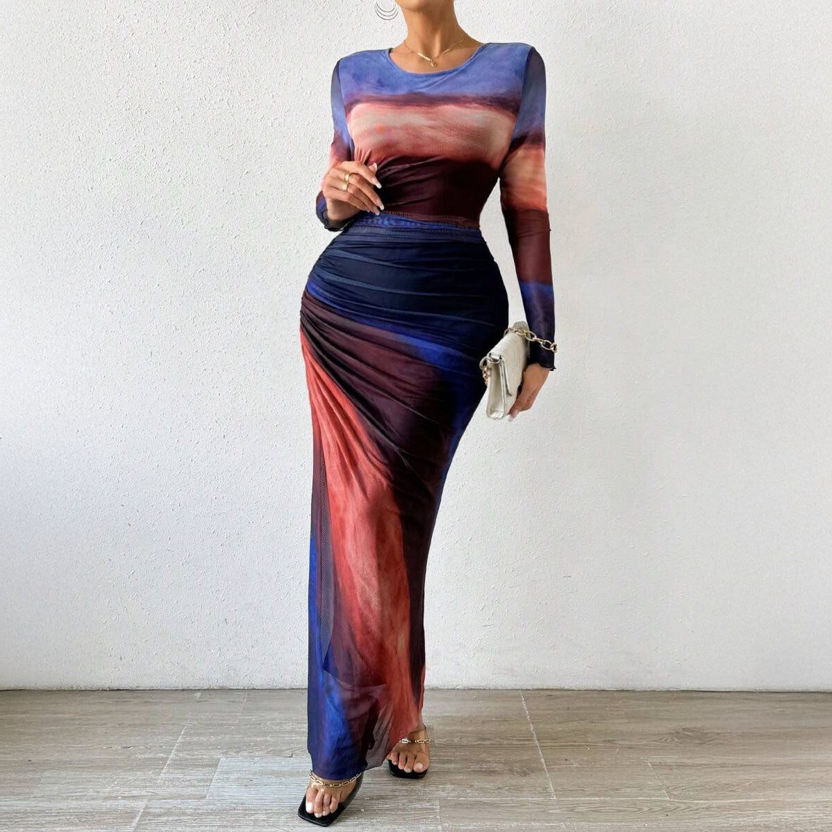 Valentina Gradient Maxi Dress