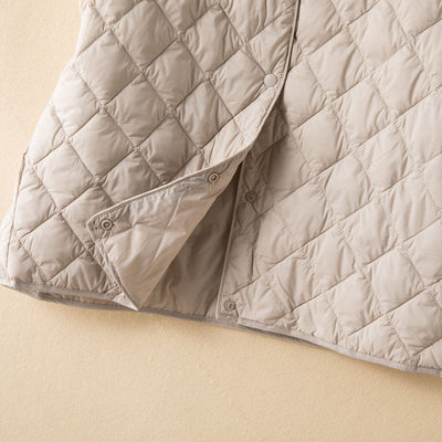 Isaline Quilted Cotton-Fill Vest